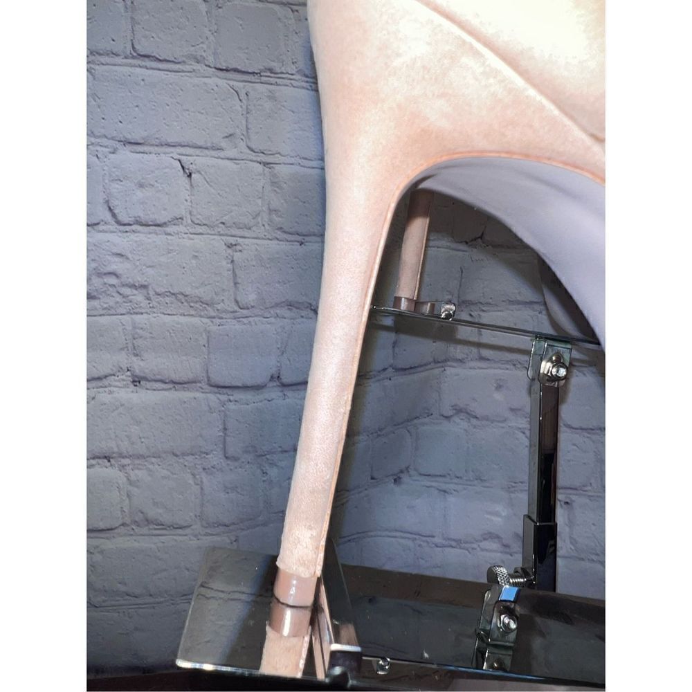 Aqua Cindi suede tan pumps SZ 9.5 - Picture 3 of 7